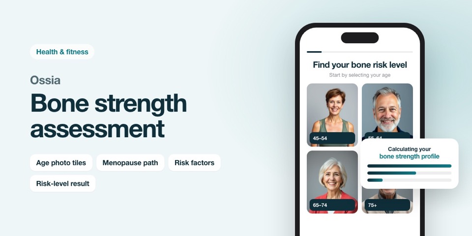 Ossia · Bone strength assessment template cover